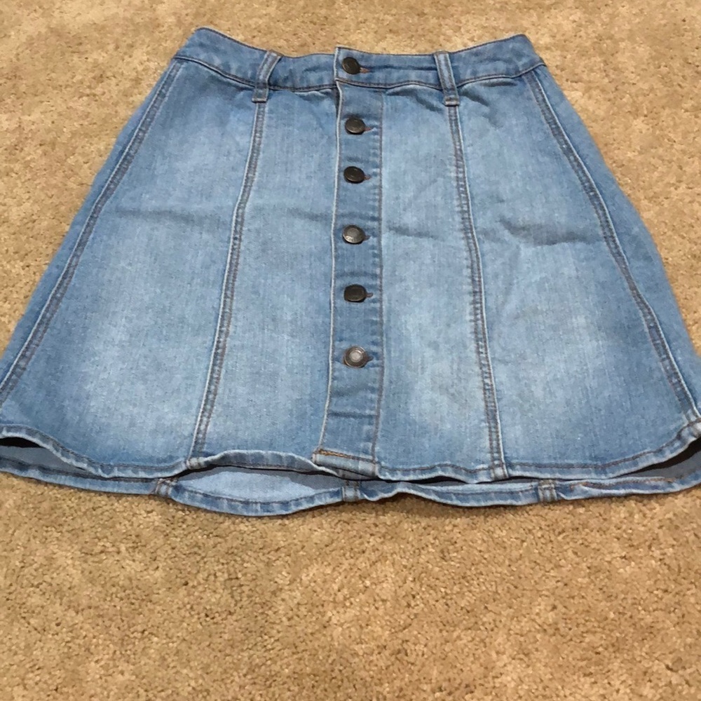 Jean skirt!